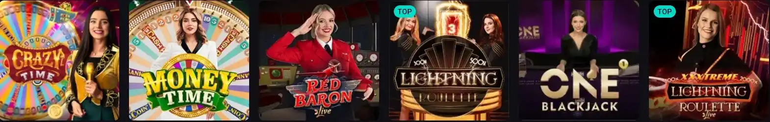 N1 Casino live dealer games lobby